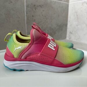Puma Girls Ombré Sneakers Size 1